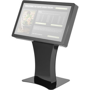 Máquina de consulta horizontal con pantalla táctil capacitiva de ventana interactiva personalizada de 43 pulgadas